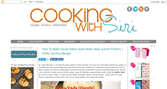 Desktop Screenshot of cookingwithsiri.com
