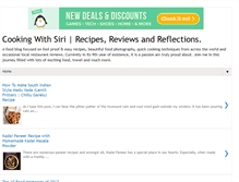 Tablet Screenshot of cookingwithsiri.com